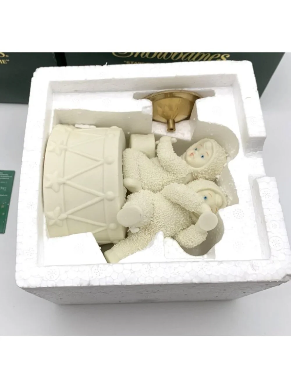 Department 56 Snowbabies Figurines Music Box Lot Play Me a Tune Drummer Boy